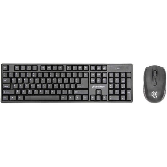 Manhattan KB717 Wireless Keyboard & Mouse Black