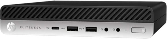 HP EliteDesk 705 G4 Mini Desktop Computer, AMD Quad-Core Ryzen 5 Pro 2400GE 3.2GHz, 8GB RAM, 256GB SSD, Windows 10 Pro (Renewed) - Image 5