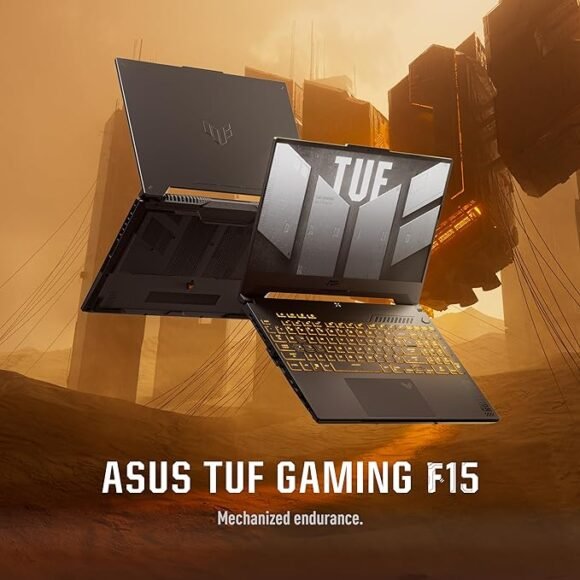 ASUS TUF F15 FX507VU 13th Gen Intel Core I7-13620H/16GB RAM/512  SSD M2/NVIDIA GeForce RTX 4050 6GB (140W)/15.6 FHD(1920x1080) 144Hz/1-Zone RGB - Image 6