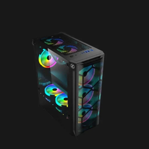 TechnoZone C 270 Gaming RGB Computer Case with power 600w 80+