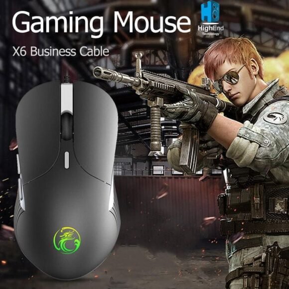 iMice X6 USB Gaming Mouse With LED Lights 3200dpi - Image 4