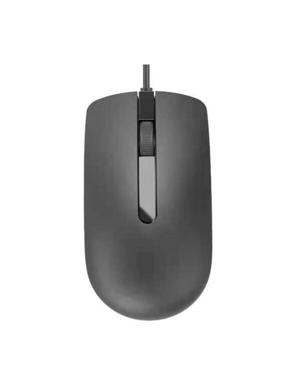 E-Train Wired Mouse - Black - Image 4