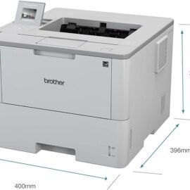 Brother HL-L6300DW-Brother HL-L6300DW Mono Laser Printer - Single Function, Wireless/USB 2.0/Network/NFC, 2 Sided Printing, 46PPM, A4 Printer, Business Printer