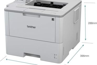 Brother HL-L6300DW-Brother HL-L6300DW Mono Laser Printer - Single Function, Wireless/USB 2.0/Network/NFC, 2 Sided Printing, 46PPM, A4 Printer, Business Printer